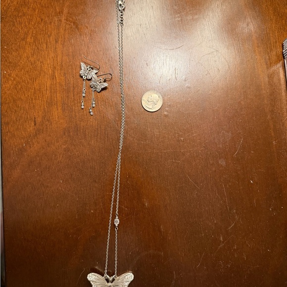Brighton Silver Butterfly Jewelry Set - Picture 5 of 6